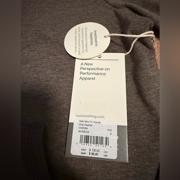 Vuori Halo Mini Front-Zip Hoodie - Picture 5 of 10